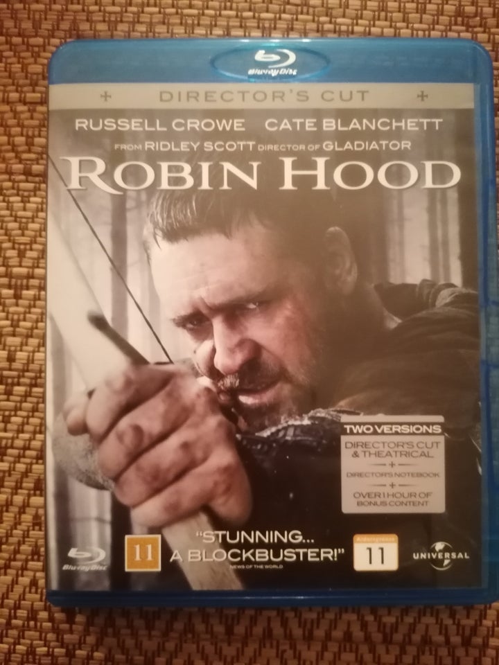 Robin Hood, Blu-ray, instruktør