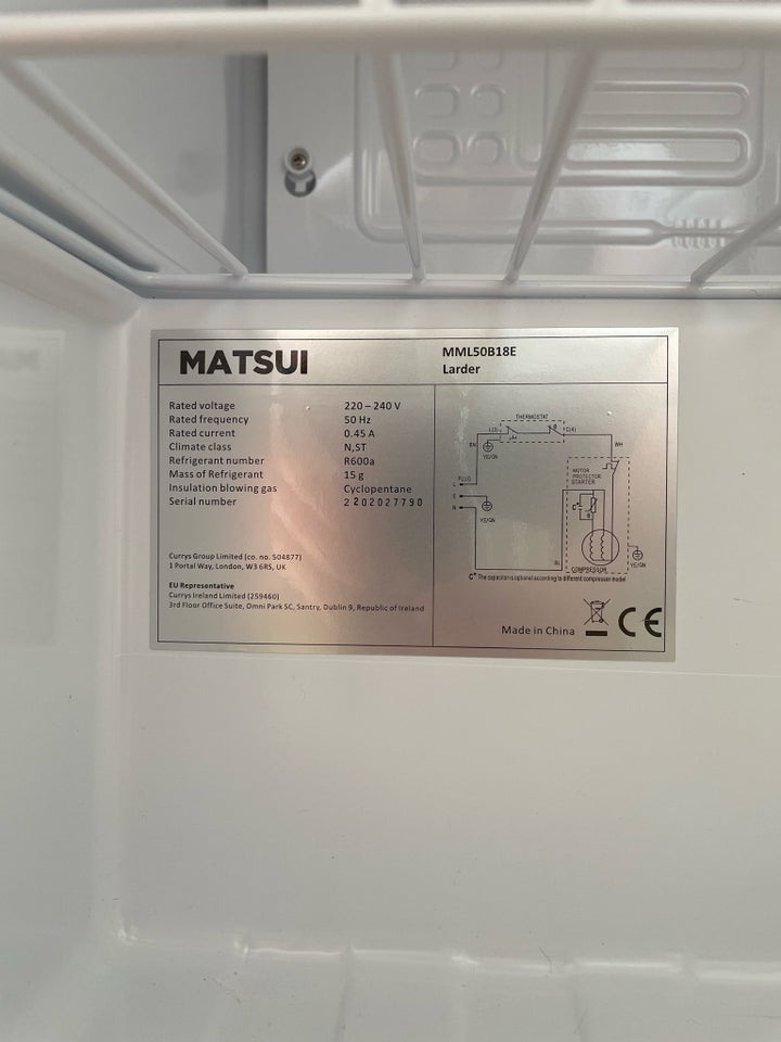 Mini Cooler, Matsui