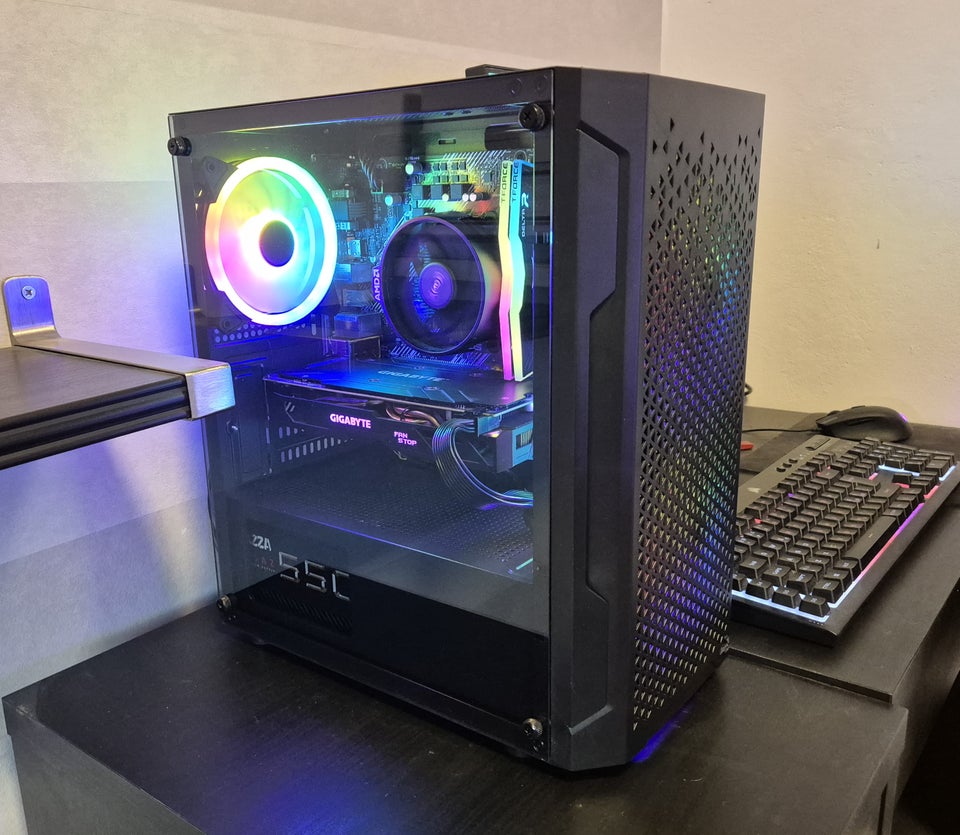 Selvbyg Gaming PC - Ryzen 2600 - RX