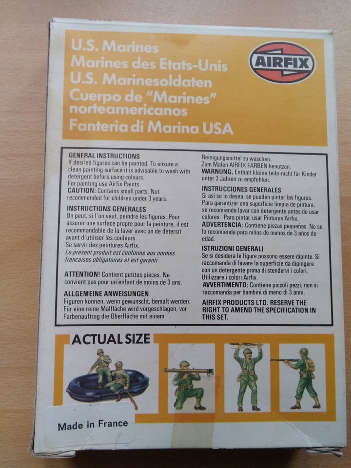 Samlefigurer, Airfix U.S. marines