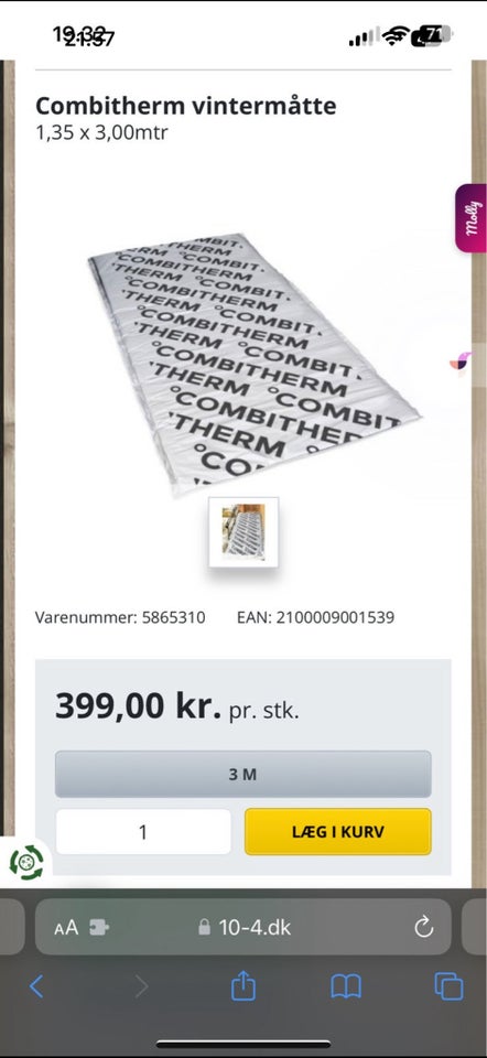 Combitherm vintermåtter