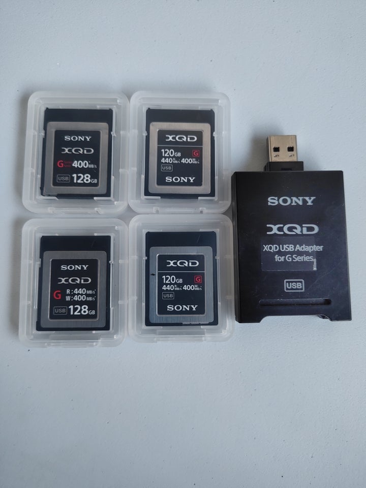 Sony XQD kort, Sony, XQD G-serie