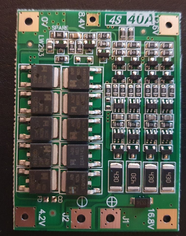 Andet, 4S40A Balanced BMS