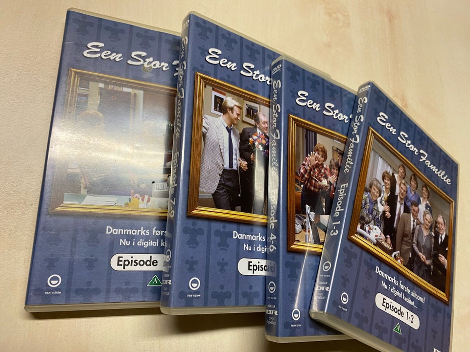 En stor familie, Episode 1-12, DVD