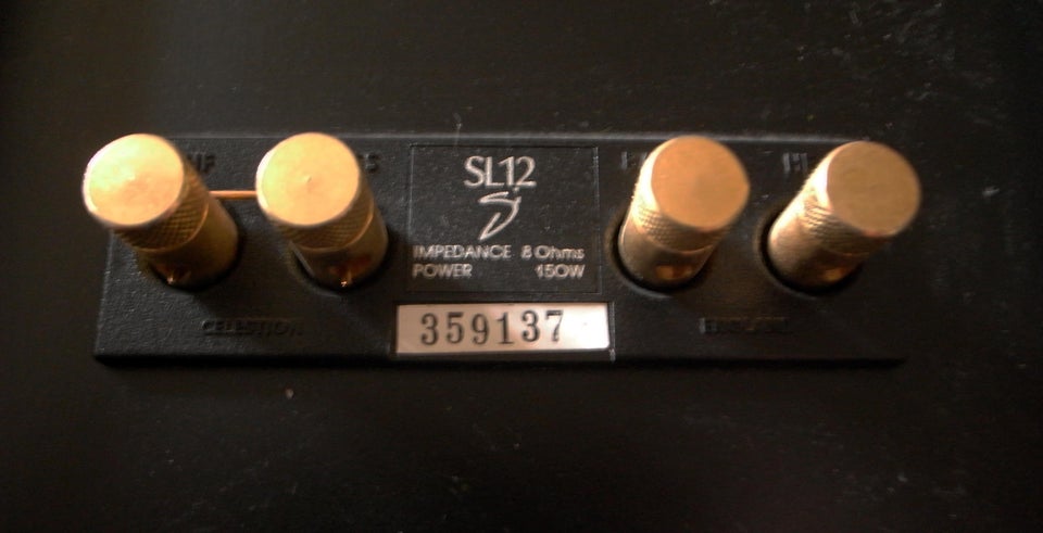 Højttaler, Celestion, SL12