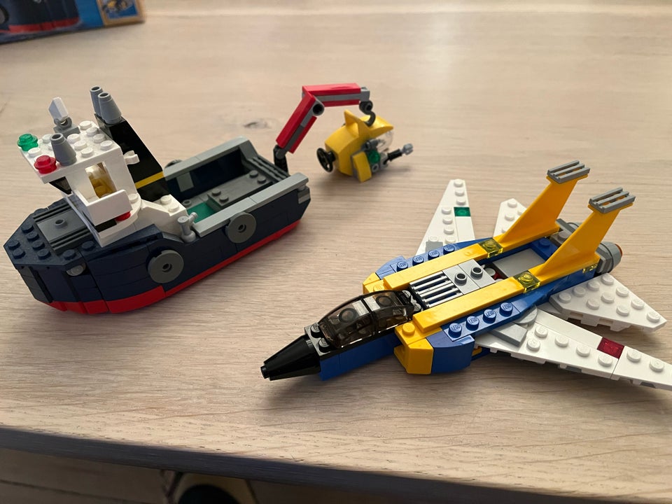 Lego Creator, 3 i 1 skib med u-båd og 3