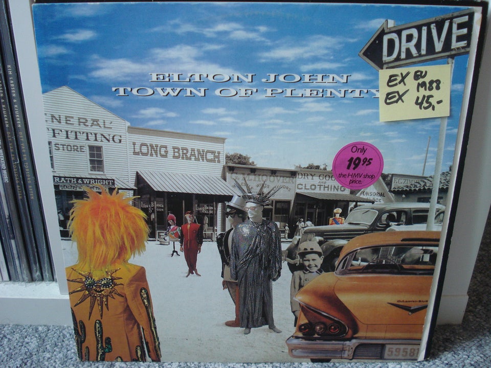 Maxi-single 12", Elton John, Town