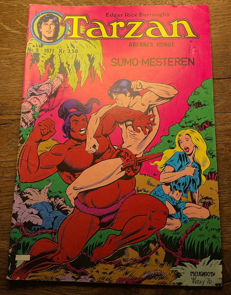 Tarzan 1977, nr. 9, Edgar Rice