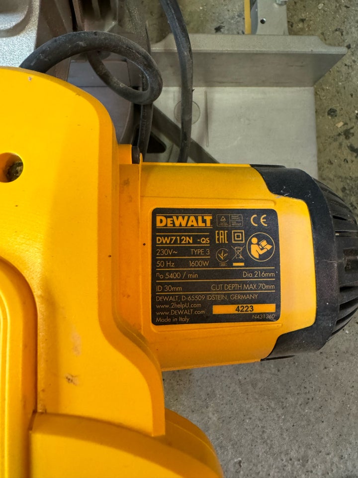 Afkortersav DeWalt