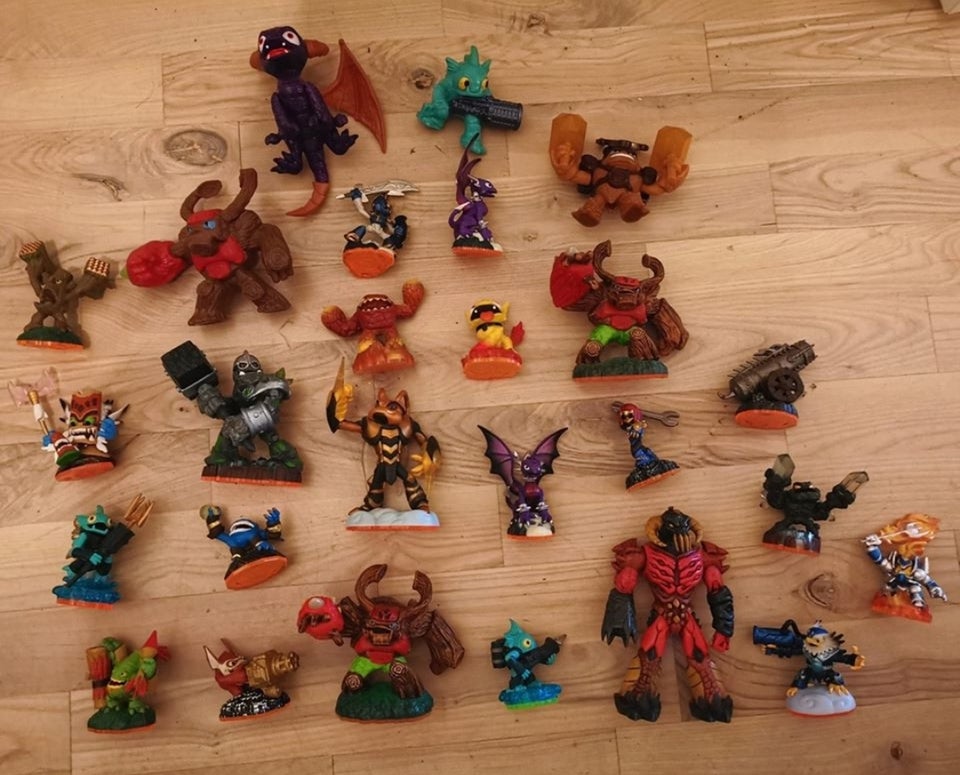 Andet legetøj, Skylanders. Samlet