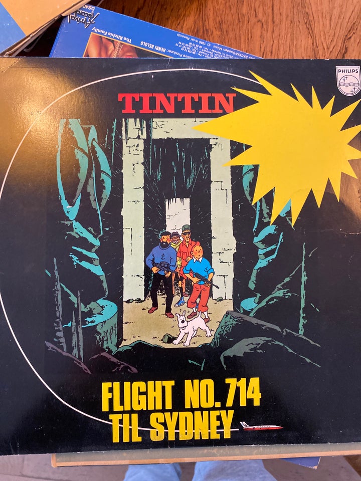 LP, Tintin , Flight no 714