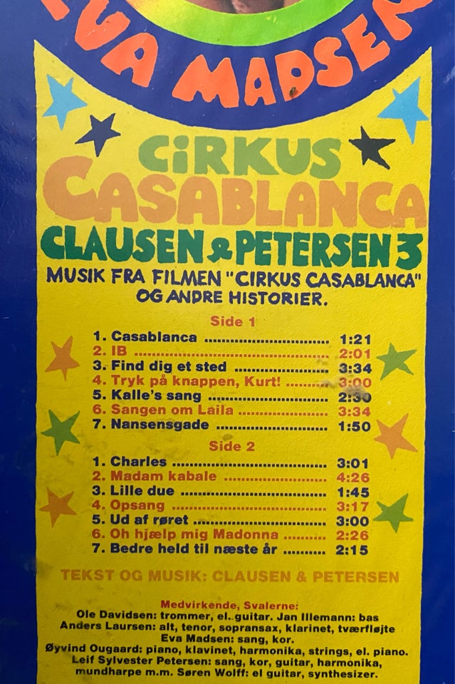 LP, Clausen og Petersen, Cirkus