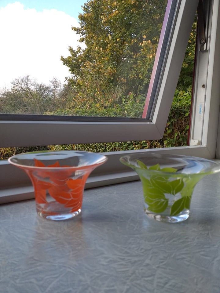 Glas, lysestage, ROSENDAHL