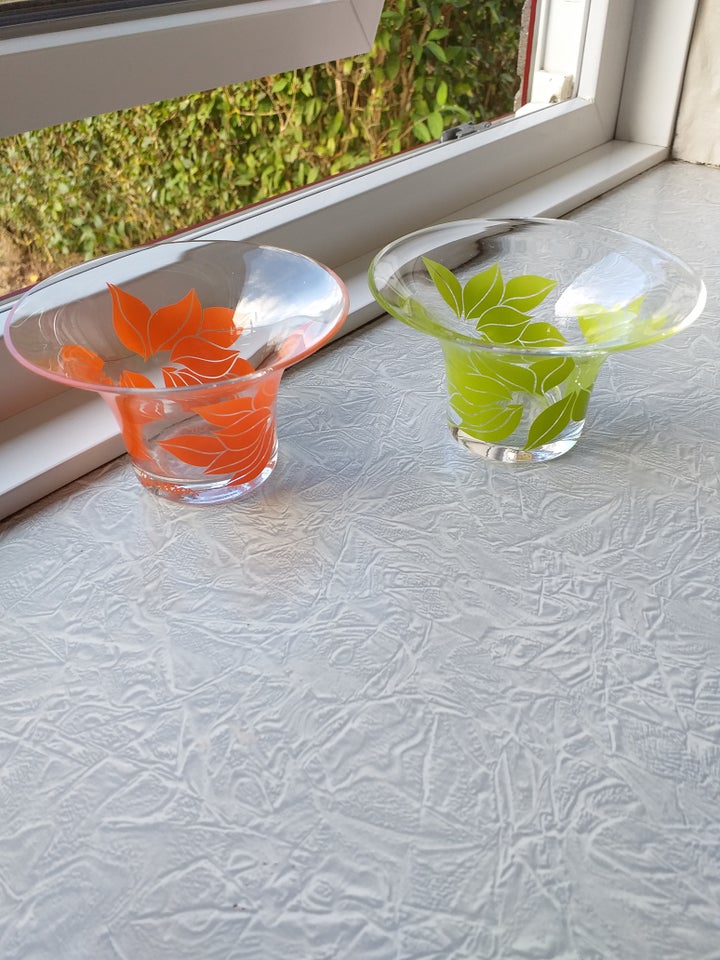 Glas, lysestage, ROSENDAHL