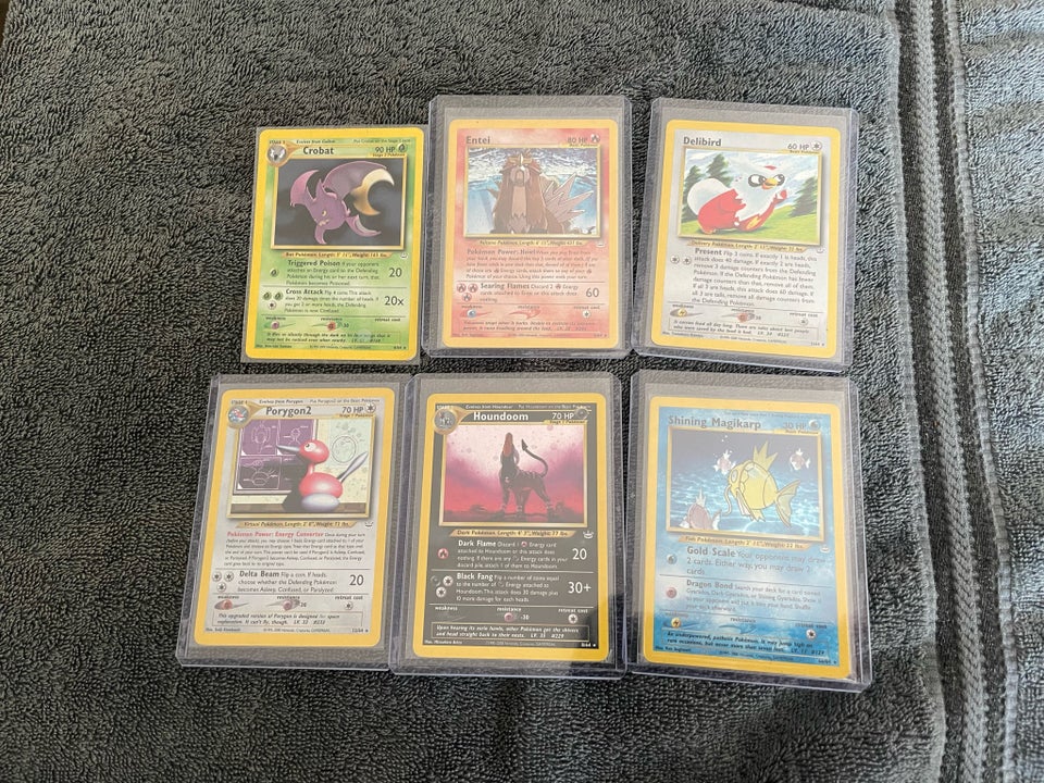 Samlekort, Pokemon kort holos fra