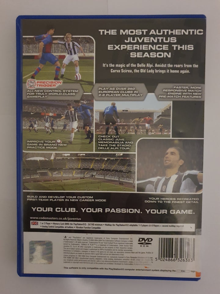 Juventus Club Football 2005 PS2