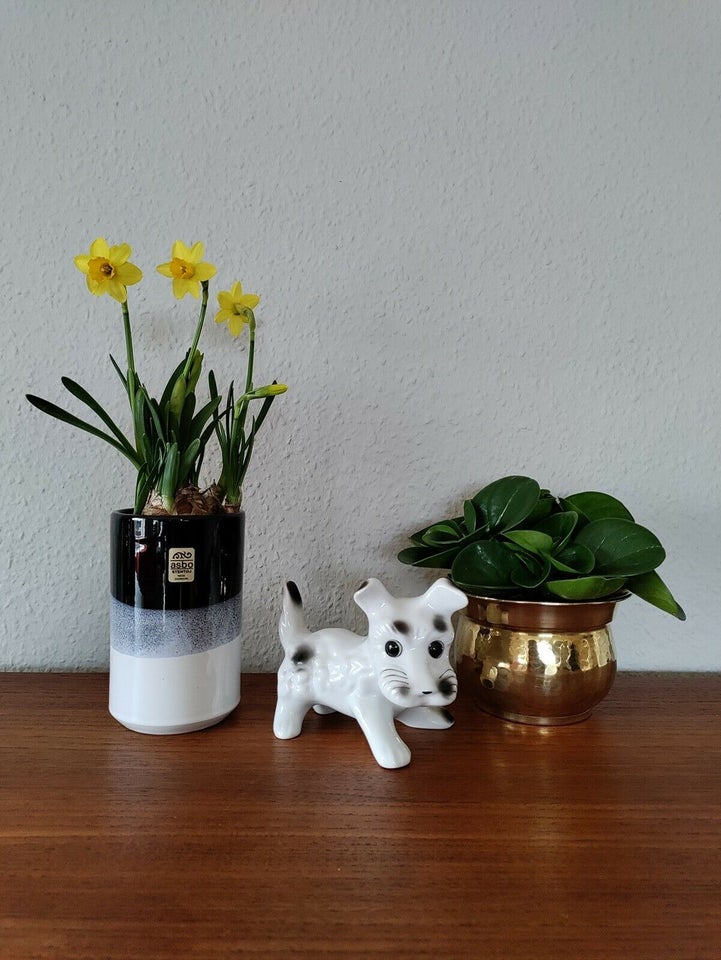 Hund vase urtepotte