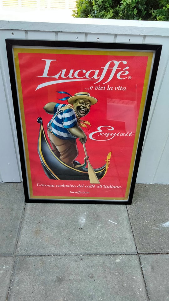 Plakat poster i ramme Lucaffe