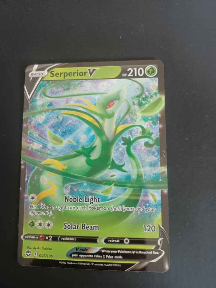 Samlekort Pokemonkort Serperior