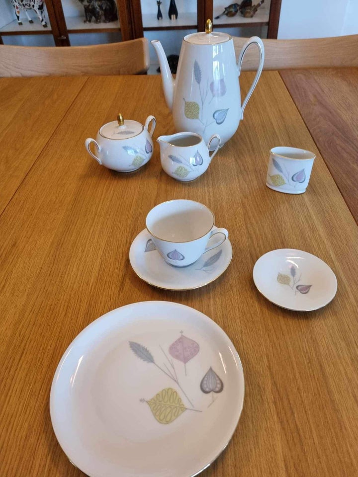 Porcelæn Kaffestel Bucka og