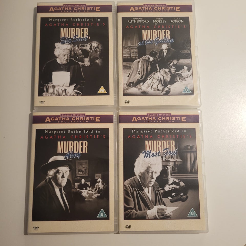 Agatha Christie film, DVD, drama