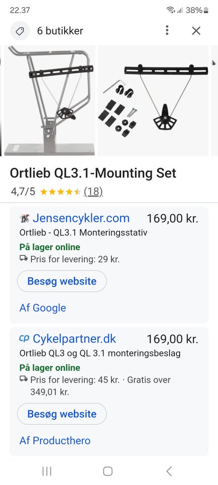 Cykeltaske ORTLIEB QL31