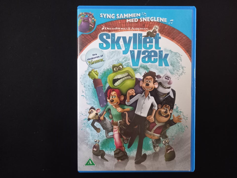 Skyllet væk , DVD, animation