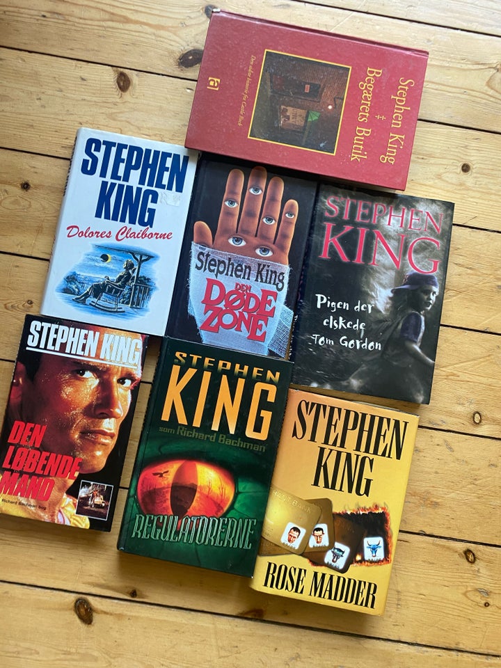 Blandet Stephen King  Bogsamling