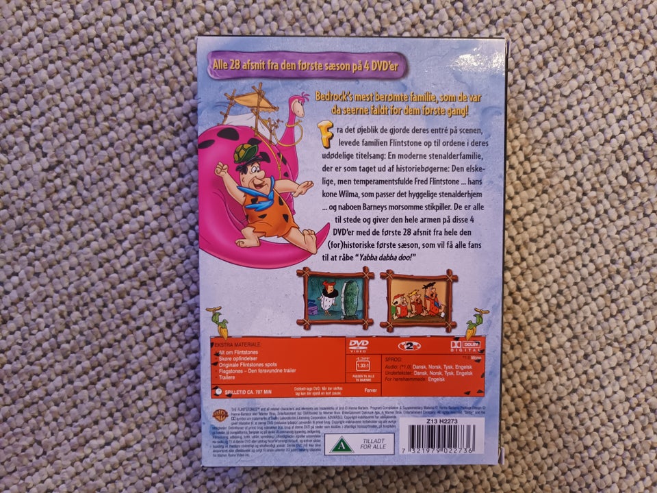 Flintstones, DVD, tegnefilm