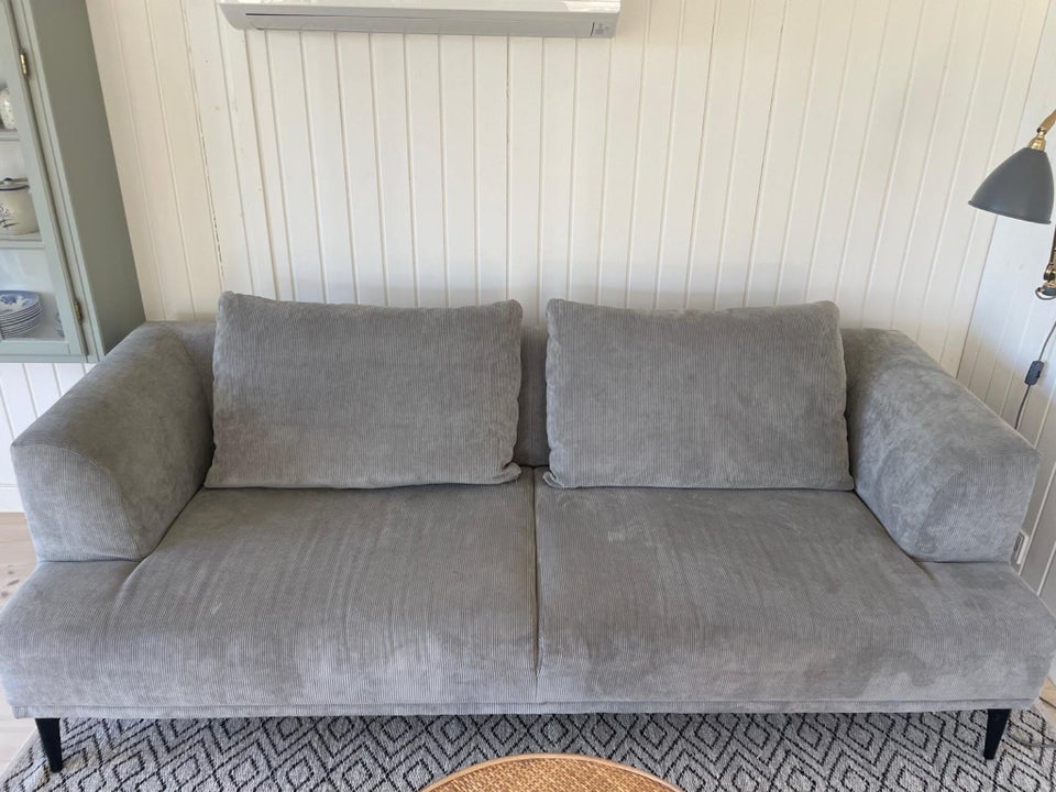 Sofa, fløjl, 3 pers.