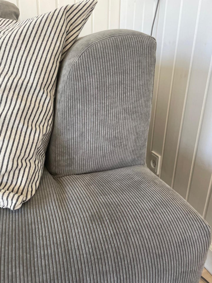 Sofa, fløjl, 3 pers.