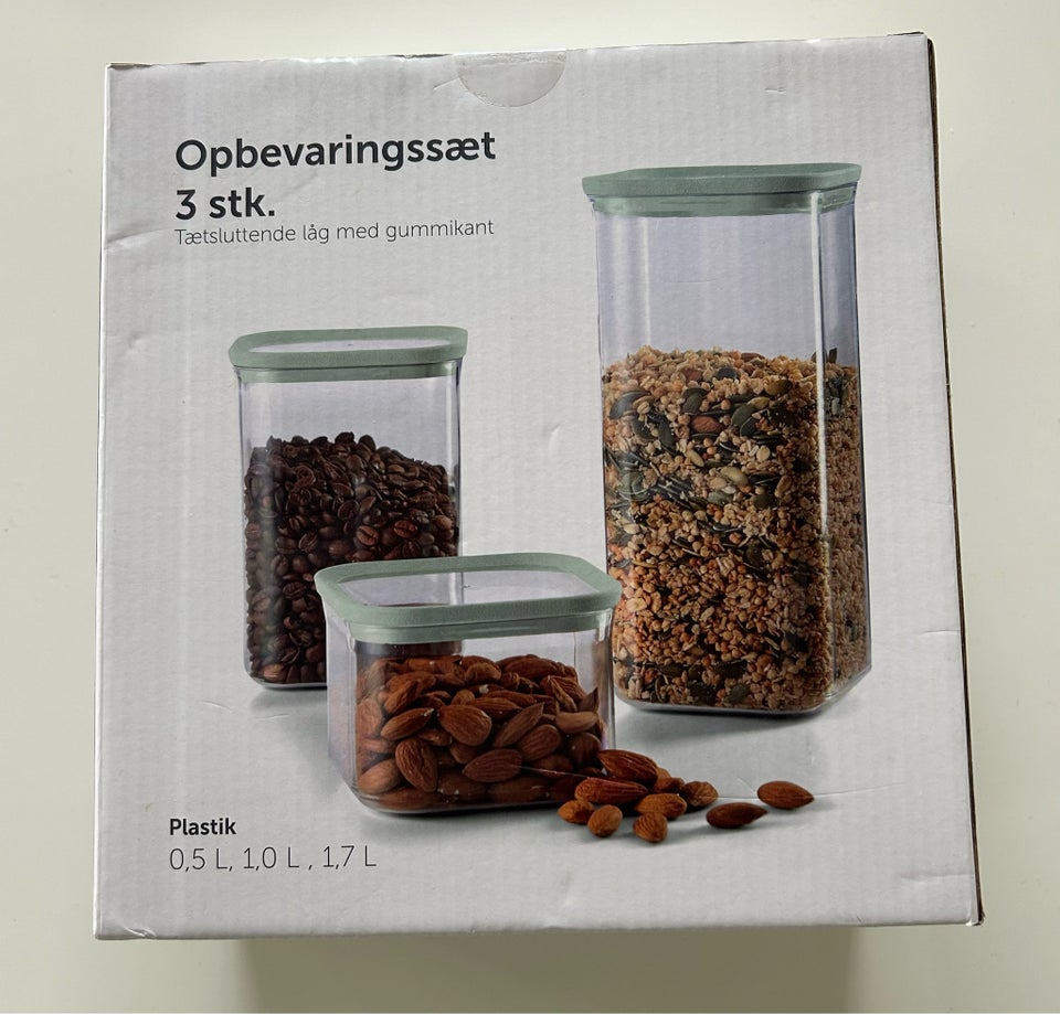 Plastik, Opbevaringsdåser