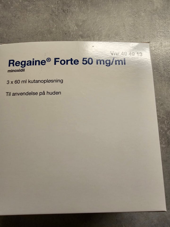 Kosttilskud, Regaine Forte