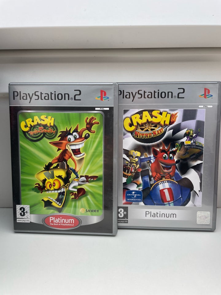 Crash Nitro Kart + Twinsanity, PS2,