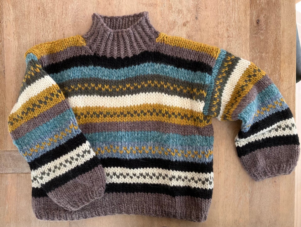 Sweater, Hjemmestrikket, str. 42