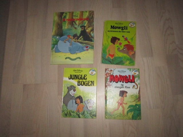 Junglebogen og andre Mowgli bøger ,