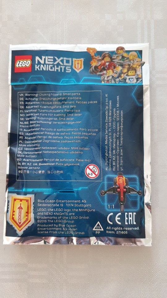 Lego Nexo Knights, 271605 Lava