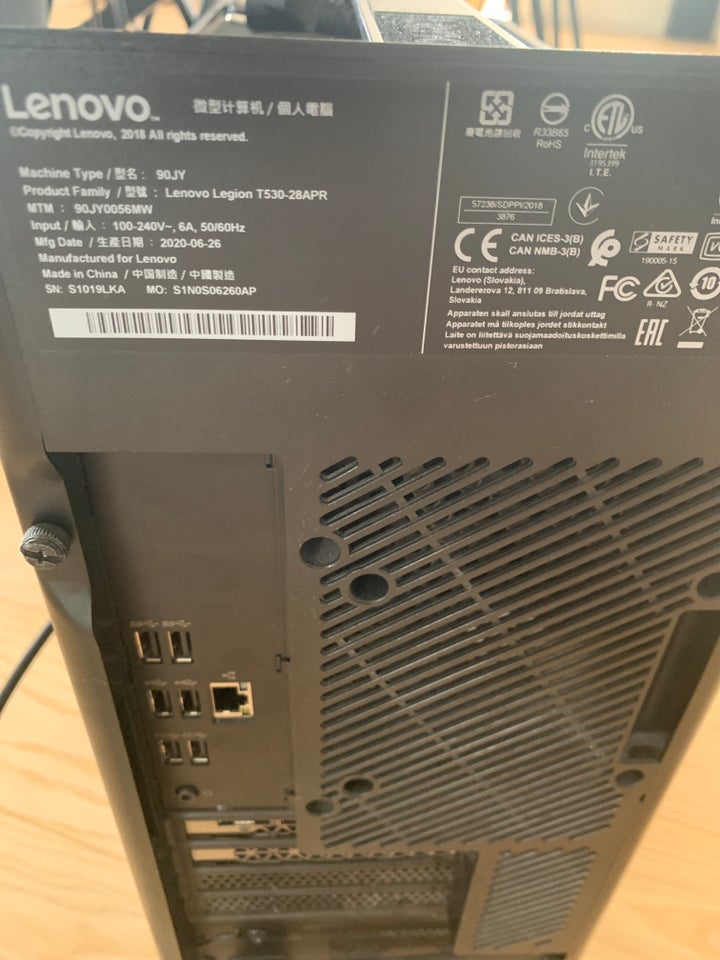 Lenovo Lenovo Legion T530-28APR 