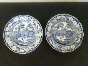 Porcelæn Dyb tallerken vintage