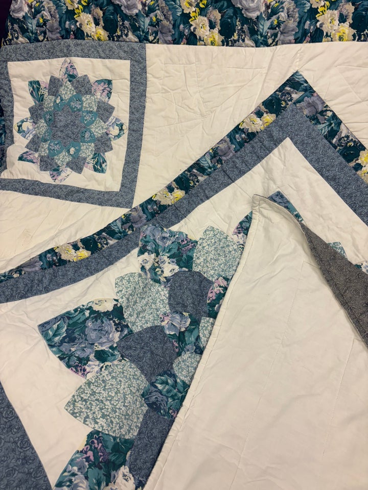 Quilt patchwork sengetæppe, Unika