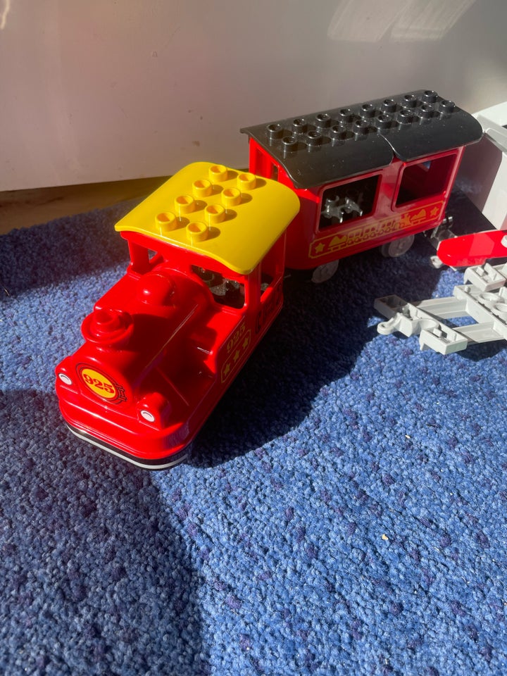 Duplo tog og togskinner  Lego duplo