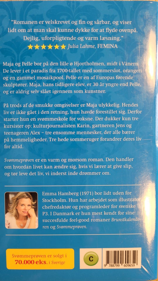 Svømmeprøven, Emma Hamberg. NY