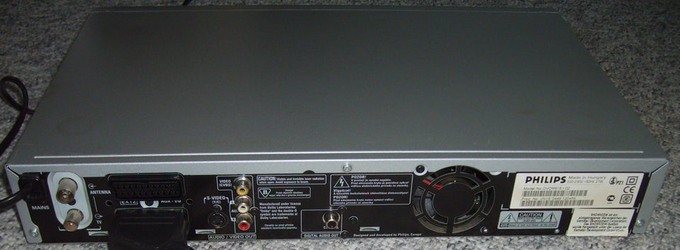 Philips DVDR615 Dvd-optager