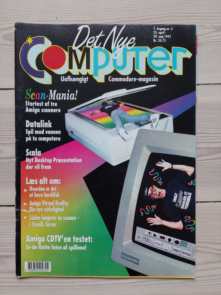 Det nye Computer nr. 5 fra 1991,