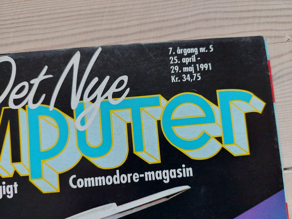 Det nye Computer nr. 5 fra 1991,