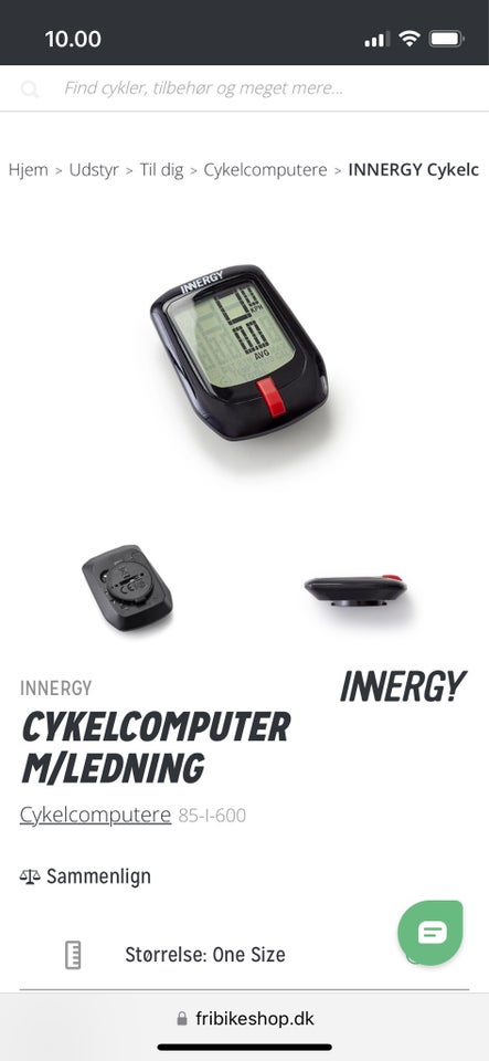 Cykelcomputer Innergy