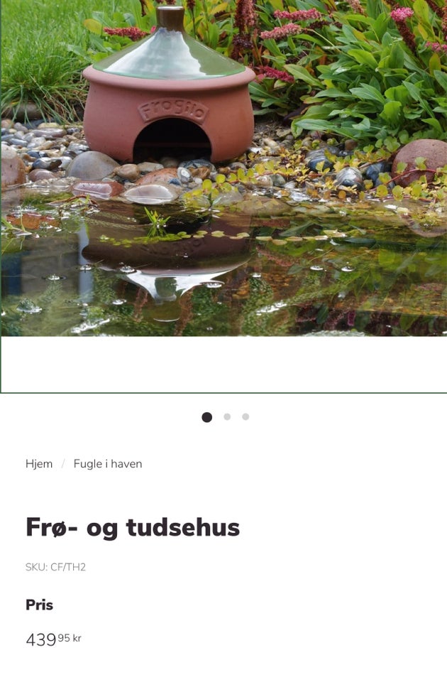 Tudse og frø hus