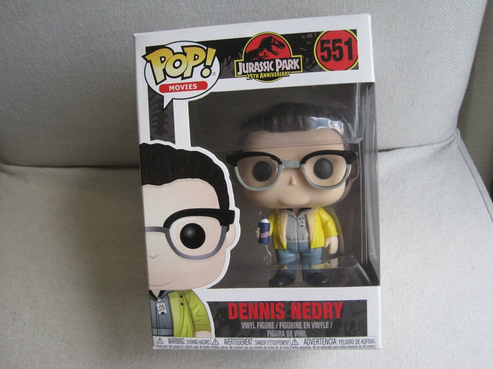 Funko Pop #551 Dennis Nedry