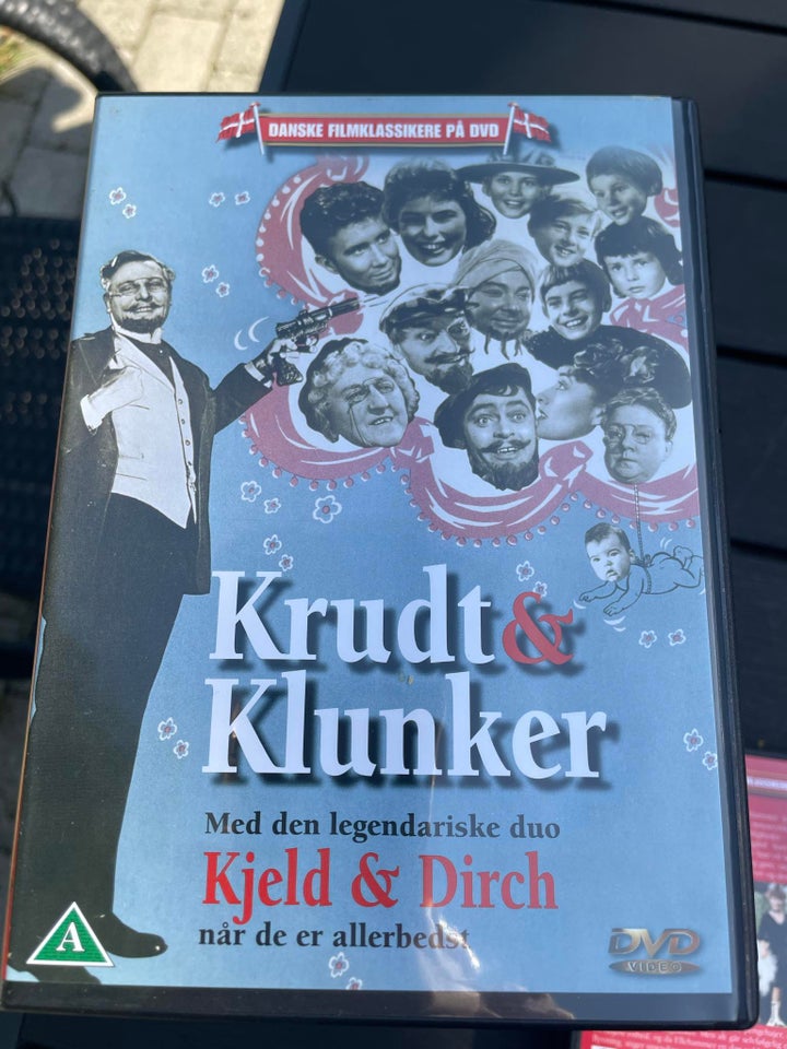 Krudt og klunker DVD familiefilm