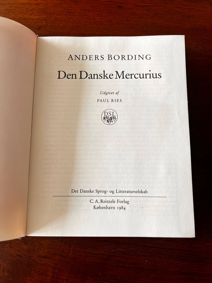 Den Danske Mercurius Anders